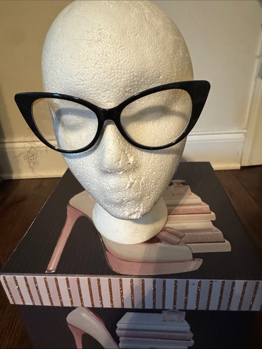 Classic Black Cat-Eye Blueligjt Glasses - Women Accessories